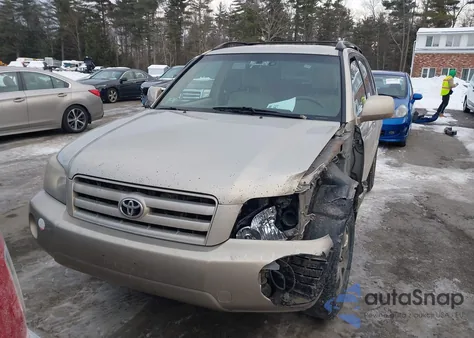 2006 Toyota Highlander V6 from USA, damaged, VIN JTEDP21A260118541